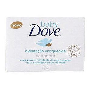 SABONETE DOVE BABY 75G HIDRATAÇAO ENRIQUECIDA