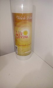 VELA LUZ DIVINA 21 DIAS 1800G AZUL BRANCA