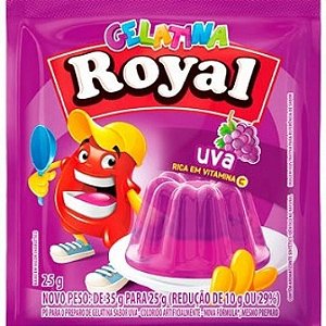 GELATINA PO ROYAL 25G UVA