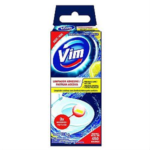 Pastilha Adesiva Sanitária 30G Vim