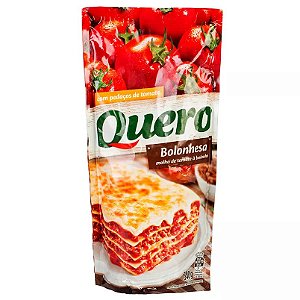 MOLHO DE TOMATE QUERO 300G BOLONHESA SACHE