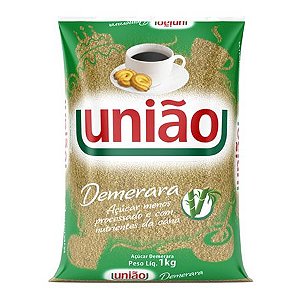 ACUCAR DEMERARA UNIAO 1KG