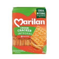 BISCOITO MARILAN 365G CREAM CRACKER INTEGRAL