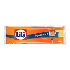 MACARRAO LILI 400G ESPAGUETE N8