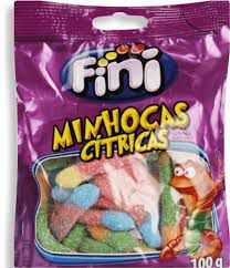 FINI 100G MINHOCAS CITRICAS