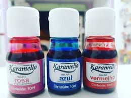 ANILINA KARAMELLO 10ML VERMELHA