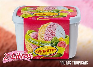 Supermercado Santa Fé  SORVETE SORWETTO 3 CHOCOLATES 2LT