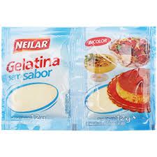 GELATINA NEILAR 24G SEM SABOR C/2UND