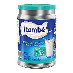 LEITE PO ITAMBE 300G SEMIDESNATADO INSTANTANEO