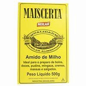 AMIDO DE MILHO MAISCERTA 500G
