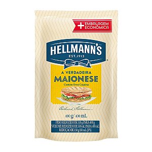 MAIONESE HELLMANNS 400G SACHE