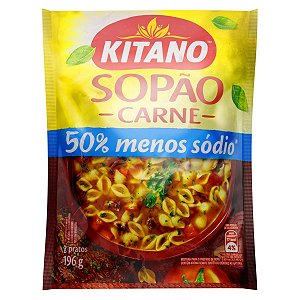 SOPAO KITANO 196G CARNE MACARRAO E LEGUMES