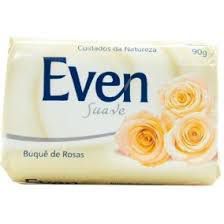 SABONETE EVEN SUAVE 85G BUQUE DE ROSAS