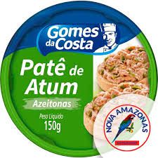 PATE DE ATUM GOMES COSTA 150G AZEITONAS
