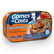 SARDINHAS GOMES COSTA 125G TOMAT PICANT