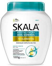 CREME DE TRATAMENTO SKALA 1KG 18 ELEMENTOS