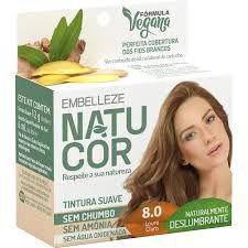 TINTURA NATUCOR 8.0 LOURO CASTANHO