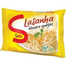 LASANHA SADIA 600G 4 QUEIJOS