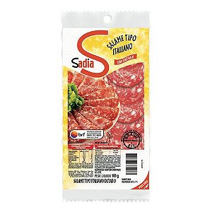 SALAME TIPO ITALIANO SADIA 100G FATIADO