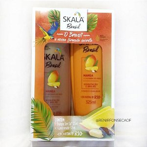 KIT SHAMPOO E CONDICIONADOR  SKALA 650ML MANGA