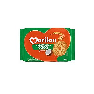 BISCOITO MARILAN 280G AMANTEIGADO COCO