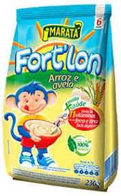 MINGAU FORTLON 180G ARROZ E AVEIA SACHE