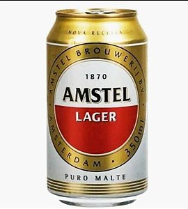 CERVEJA AMSTEL LAGER 350ML