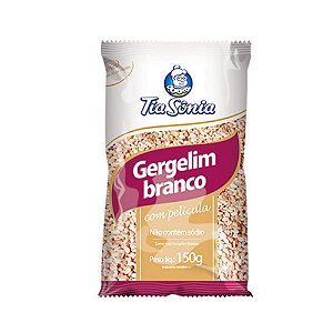 GERGELIN BRANCO TIA SONIA 150G