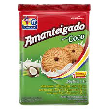 BISCOITO FORTALEZA 330G AMANTEIGADO COCO