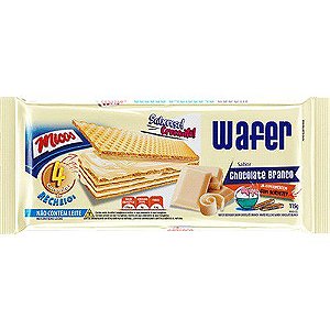 BISCOITO MICOS 78G WAFER CHOC BRANCO