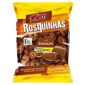 BISCOITO MICOS 90G ROSQUINHAS CHOCOLATE ZERO LACTOSE