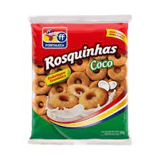 BISCOITO FORTALEZA 300G ROSQUINHA COCO