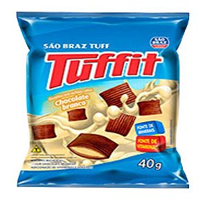 TUFFIT SAO BRAZ 40G CHOCOLATE BRANCO