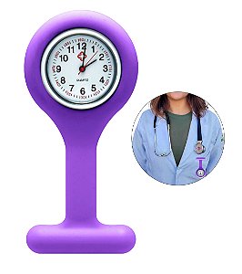 Relógio Lapela para Estetoscópio / Enfermagem / Bolso/ Estágio /Jaleco /Broche