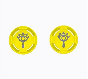 Protetor Analogico Nintendo Switch - Par Zelda Amarelo