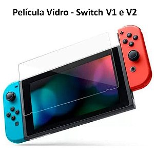 Pelicula de vidro para Nintendo Switch V1 e V2