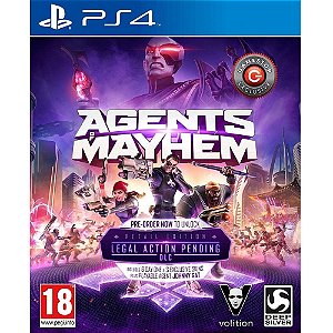 Usado Agents Mayhem - PS4 (L)
