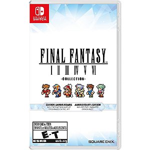 Usado Final Fantasy I-VI Pixel Remaster Collection Anniversary Edition - Nintendo Switch