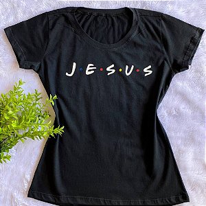 T-shirt feminina Jesus , baby look , blusinhas e camisetas
