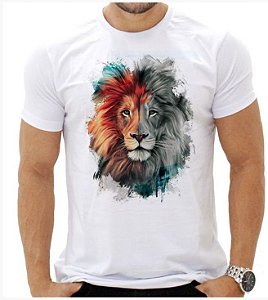 Camiseta Masculina Leão