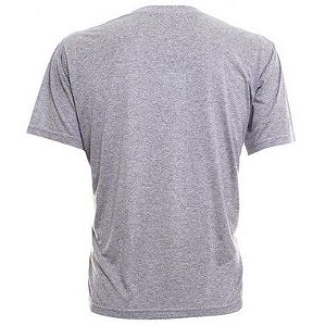 Camisas Cinza mescla claro para Sublimação Masculinas 100% poliéster