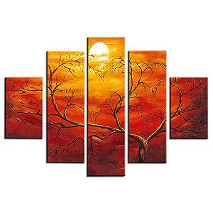 Quadro Pintura Tela emoldurado amazônia) nós) óleo ($ 5334