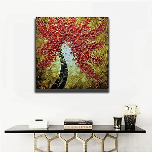 Quadro Pintura Tela modernas emoldurado nós) (us 5513