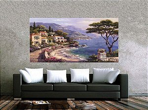 Quadro Pintura Paisagem Óleo Sobre Tela 3002