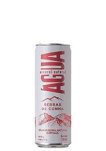 Água Com Gás Serras de Cunha Lata 350ml 6un