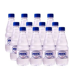 Agua Prata natural 370ml 12un