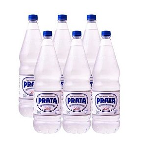 Agua Prata natural 1,5L 6un
