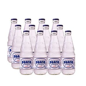Agua Prata NATURAL Vidro 300ml 12un