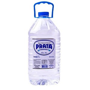 Água natural Prata 5,0L 2un