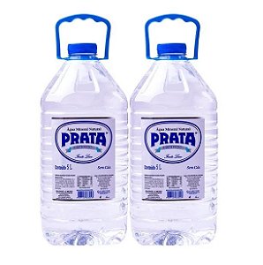 Agua Prata natural 5,0L 2un